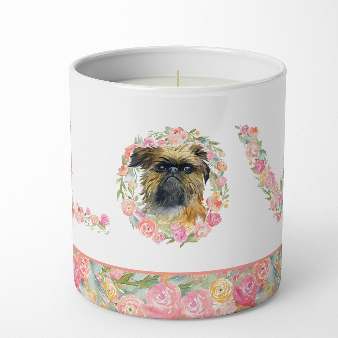 Brussels Griffon Love 10 oz Decorative Soy Candle Image 1