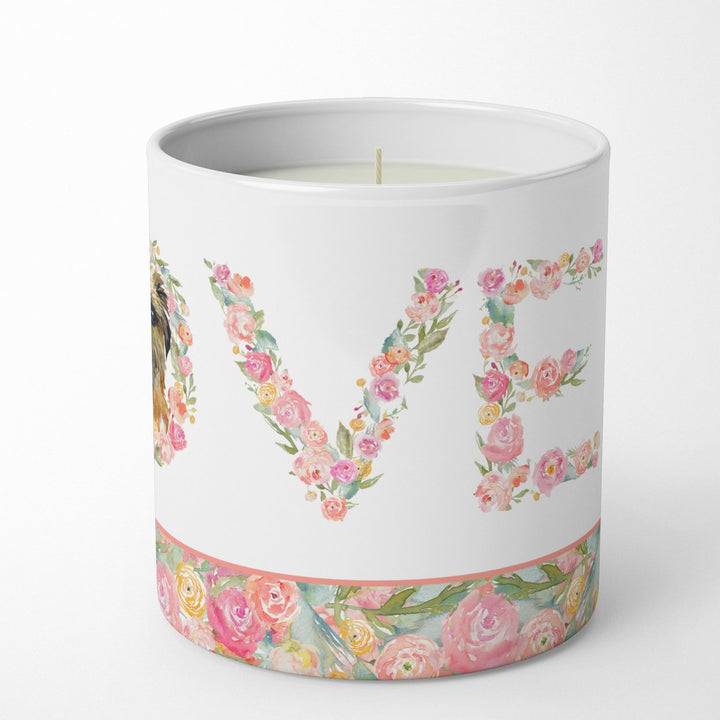 Brussels Griffon Love 10 oz Decorative Soy Candle Image 3