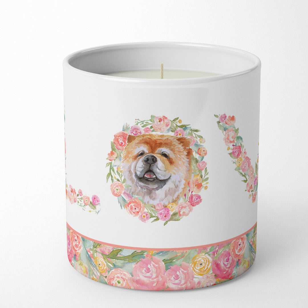 Chow Chow Style 2 Love 10 oz Decorative Soy Candle Image 1