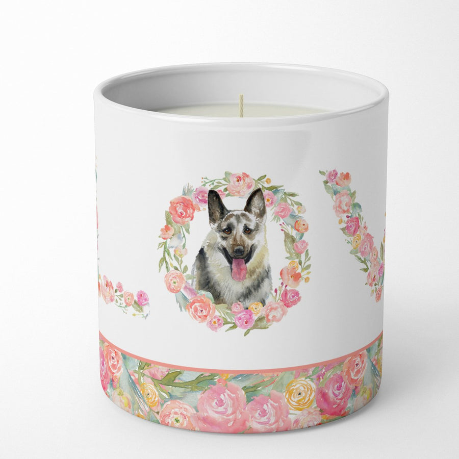 East European Shepherd Love 10 oz Decorative Soy Candle Image 1