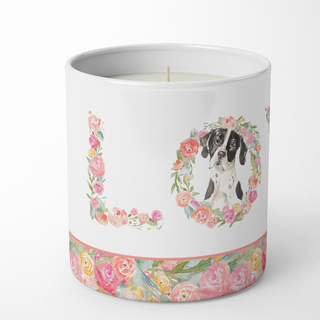 English Pointer Love 10 oz Decorative Soy Candle Image 2