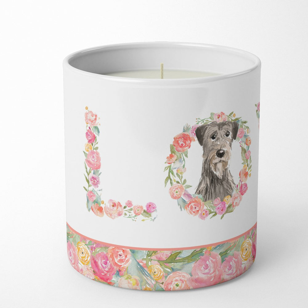 Irish Wolfhound Love 10 oz Decorative Soy Candle Image 2