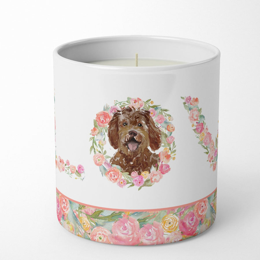 Labradoodle Love 10 oz Decorative Soy Candle Image 1