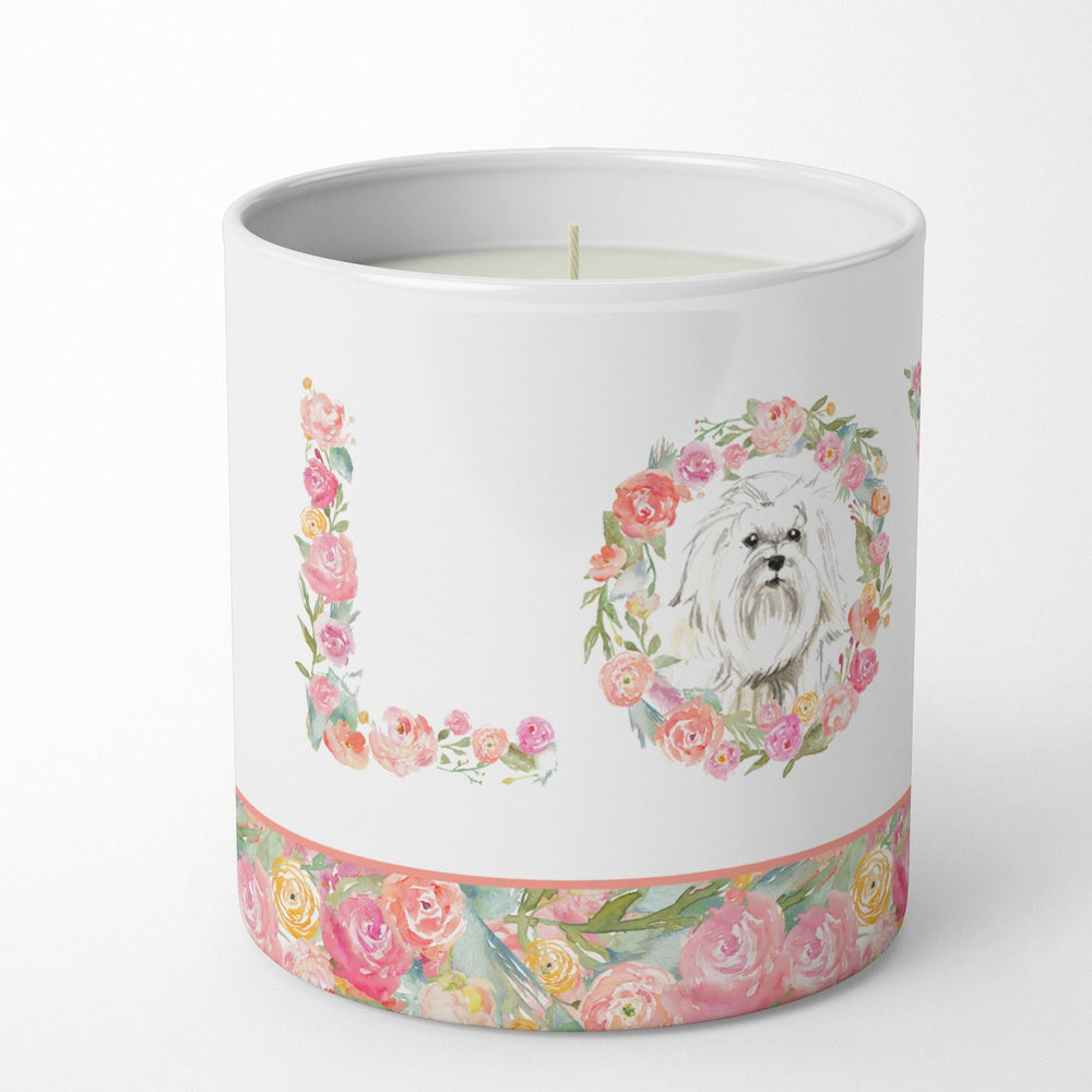 Maltese Love 10 oz Decorative Soy Candle Image 2