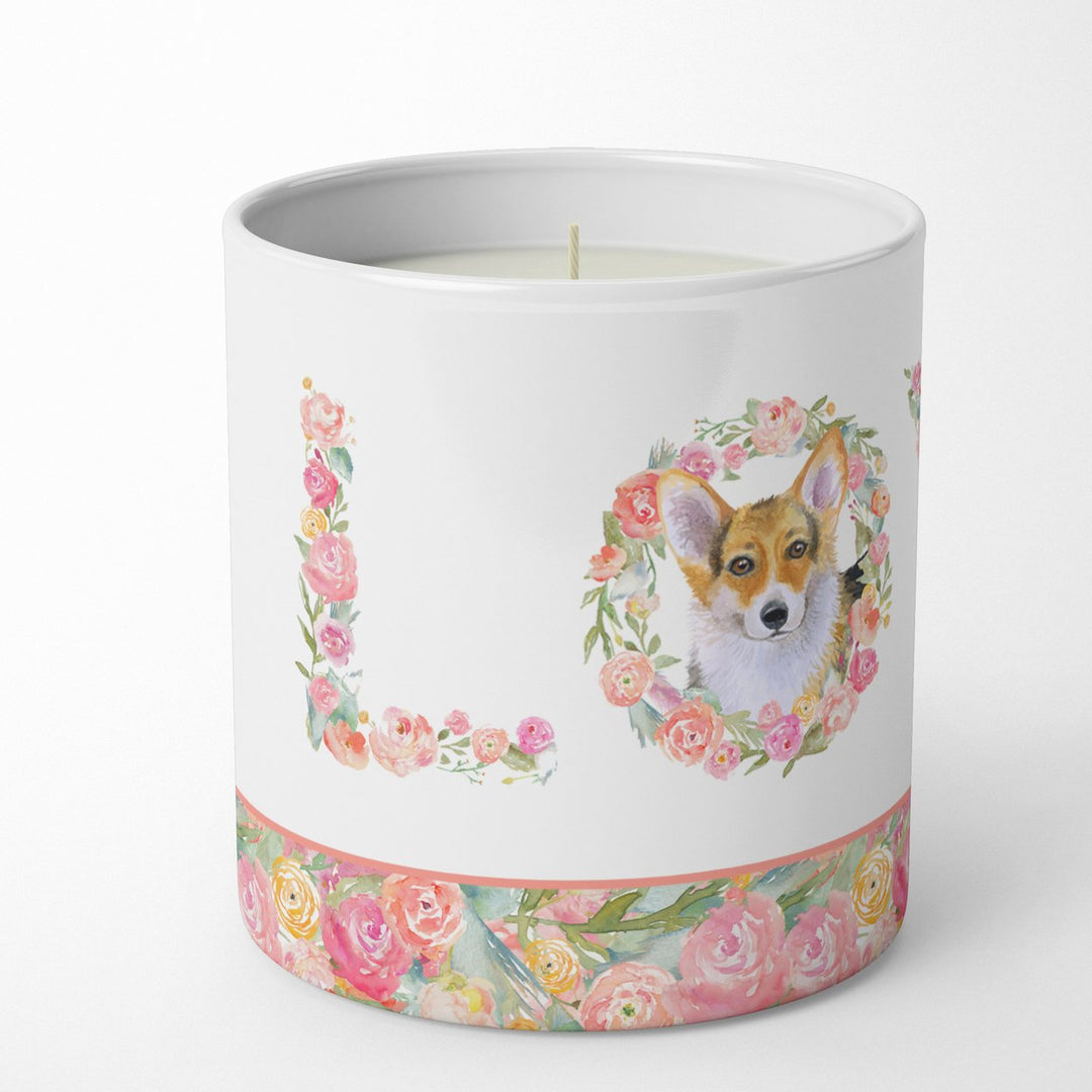 Pembroke Corgi Love 10 oz Decorative Soy Candle Image 2