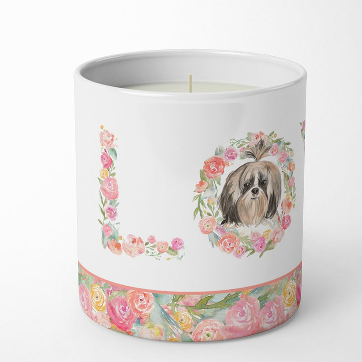 Shih Tzu Love 10 oz Decorative Soy Candle Image 2