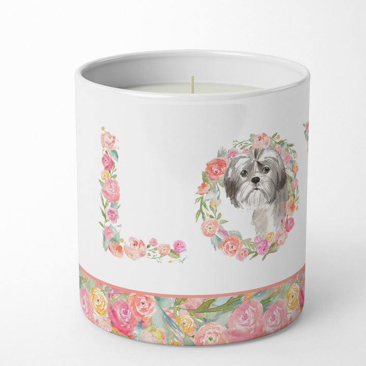 Shih Tzu Style 2 Love 10 oz Decorative Soy Candle Image 2