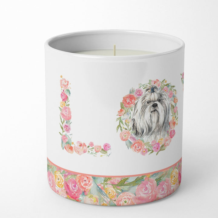 Shih Tzu Style 3 Love 10 oz Decorative Soy Candle Image 2