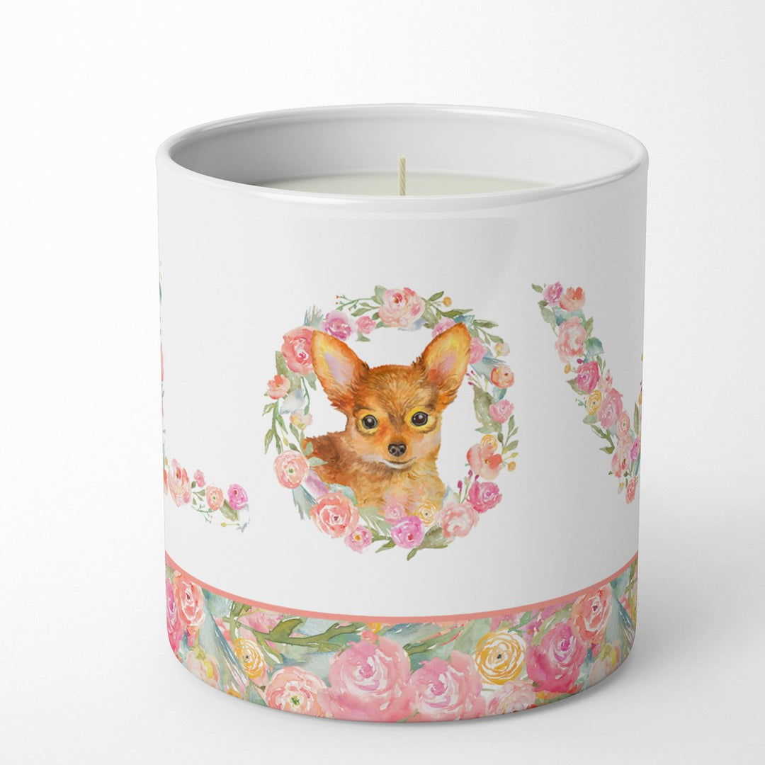 Toy Terrier Love 10 oz Decorative Soy Candle Image 1