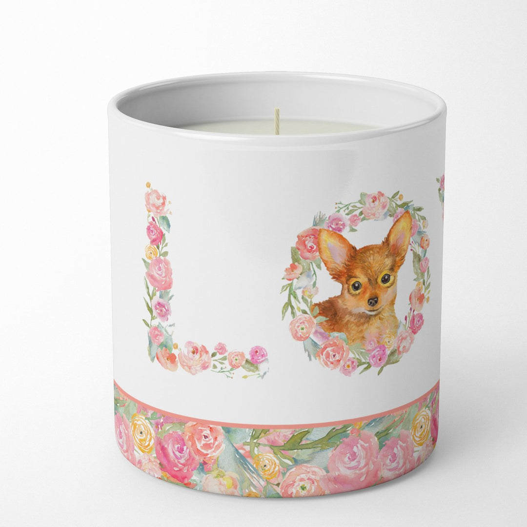 Toy Terrier Love 10 oz Decorative Soy Candle Image 2