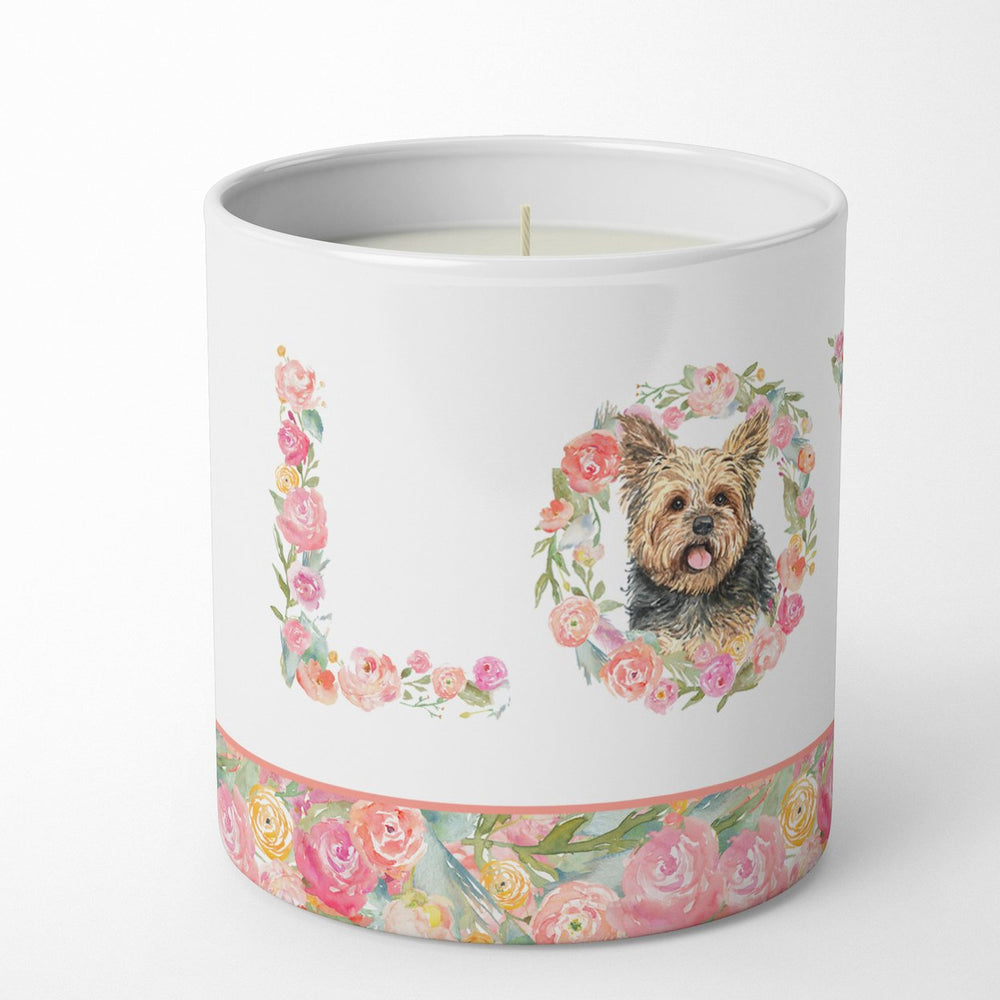 Yorkshire Terrier Yorkie Style 3 Love 10 oz Decorative Soy Candle Image 2