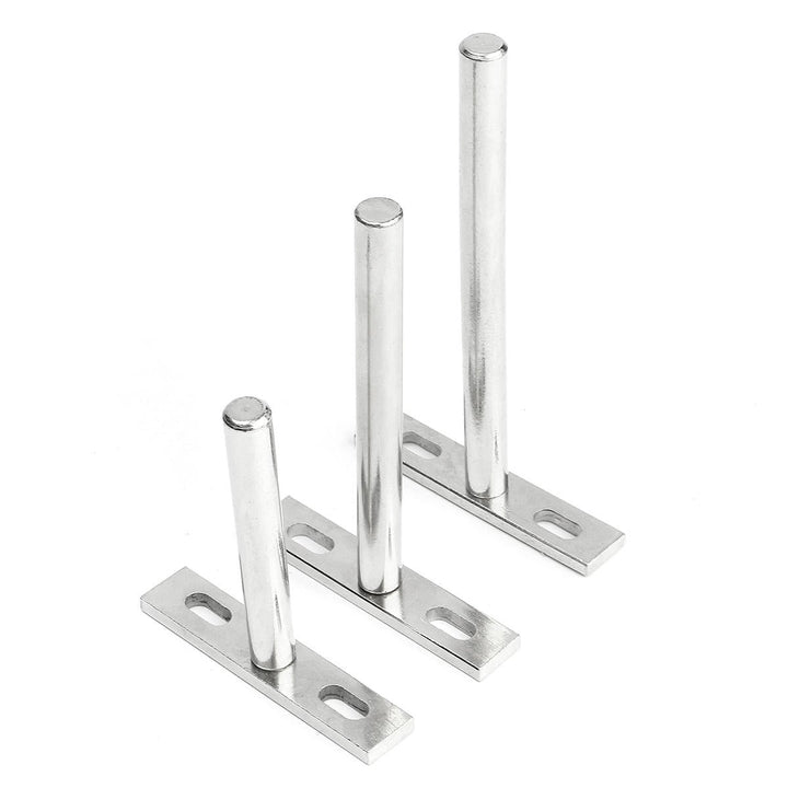 10Pcs Concealed Floating Hidden Shelf Support Metal Brackets 3,4,5 Inch Image 2