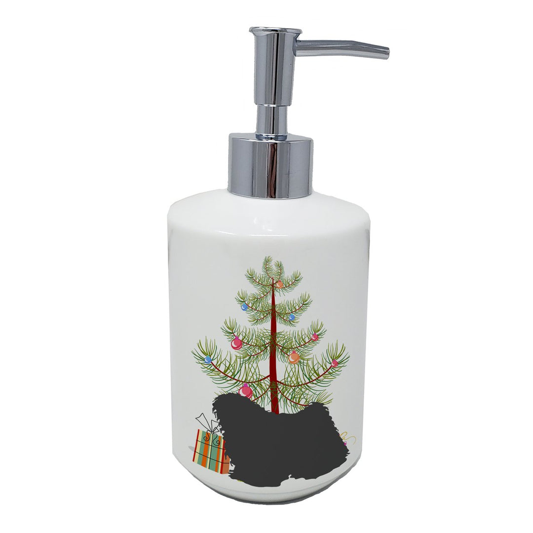 Puli Merry Christmas Tree Ceramic Soap Dispenser Image 1