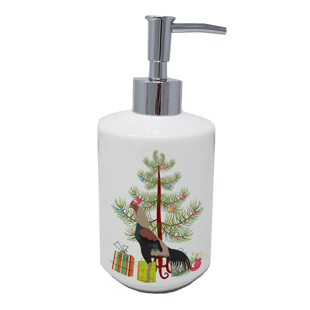 Kulang Chicken Christmas Ceramic Soap Dispenser Image 1