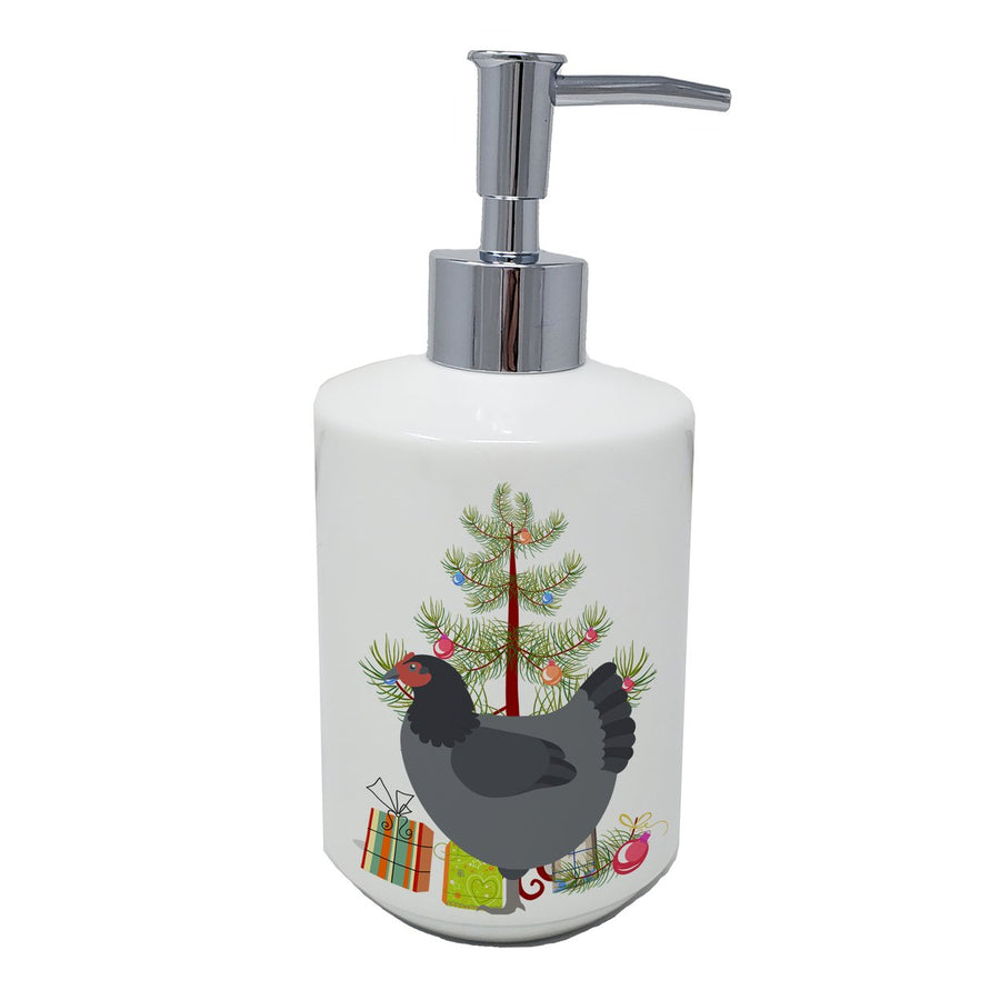 Jersey Giant Chicken Christmas Ceramic Soap Dispenser Image 1