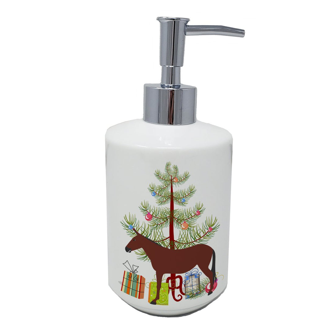 Hinny Horse Donkey Christmas Ceramic Soap Dispenser Image 1