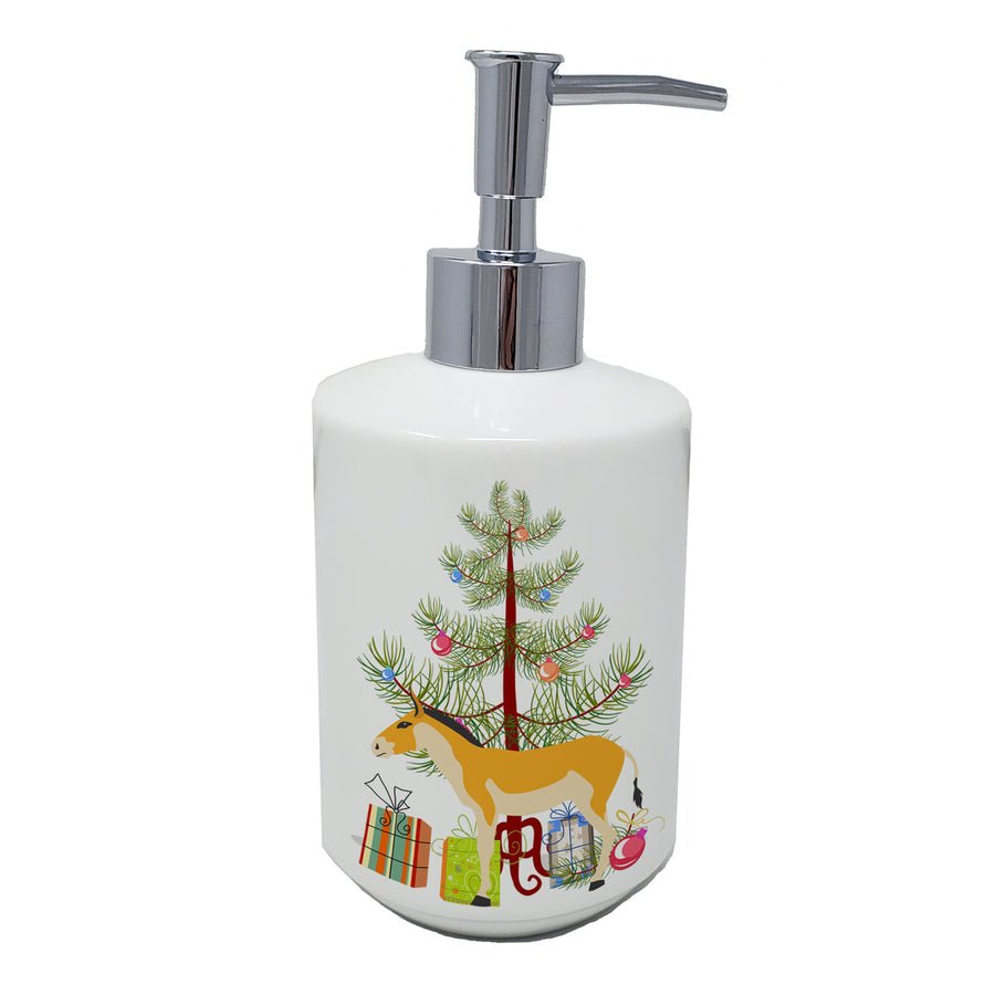 Turkmenian Kulan Donkey Christmas Ceramic Soap Dispenser Image 1