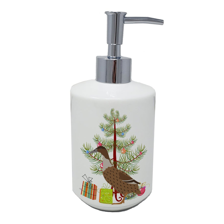 Dutch Hook Bill Duck Christmas Ceramic Soap Dispenser Image 1