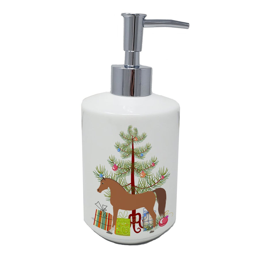 Arabian Horse Christmas Ceramic Soap Dispenser Image 1