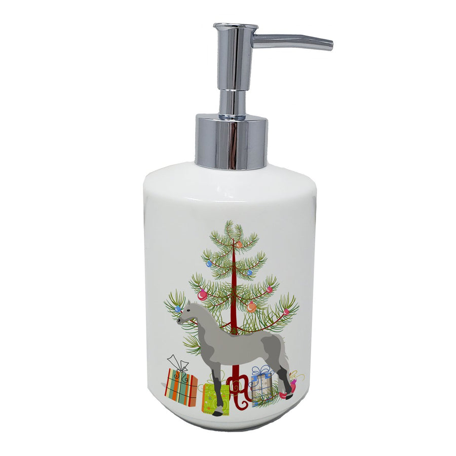 Orlov Trotter Horse Christmas Ceramic Soap Dispenser Image 1