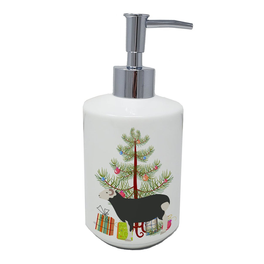 Herwick Sheep Christmas Ceramic Soap Dispenser Image 1