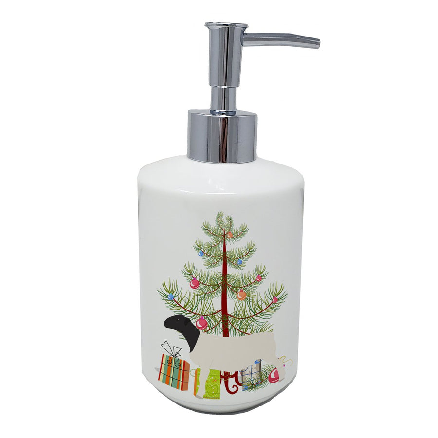 Dorper Sheep Christmas Ceramic Soap Dispenser Image 1