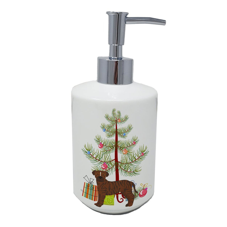 Bullboxer Christmas Tree Ceramic Soap Dispenser Image 1