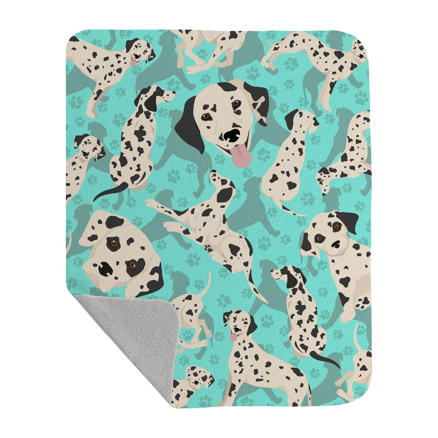 Dalmatian Quilted Blanket 50x60 Image 1