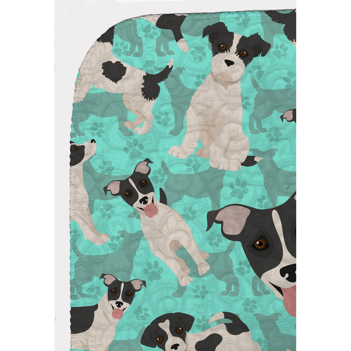 Jack Russell Terrier Quilted Blanket 50x60 Image 5