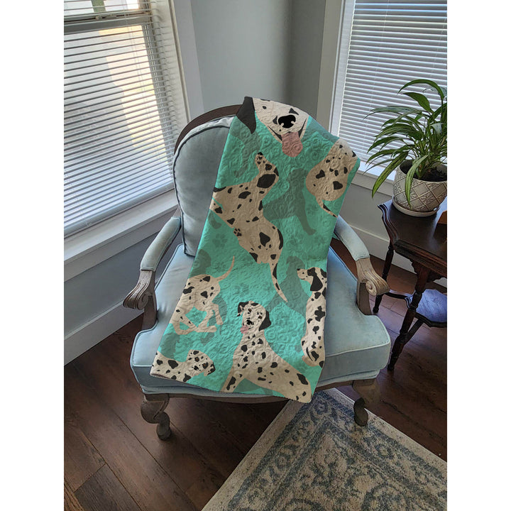 Dalmatian Quilted Blanket 50x60 Image 4