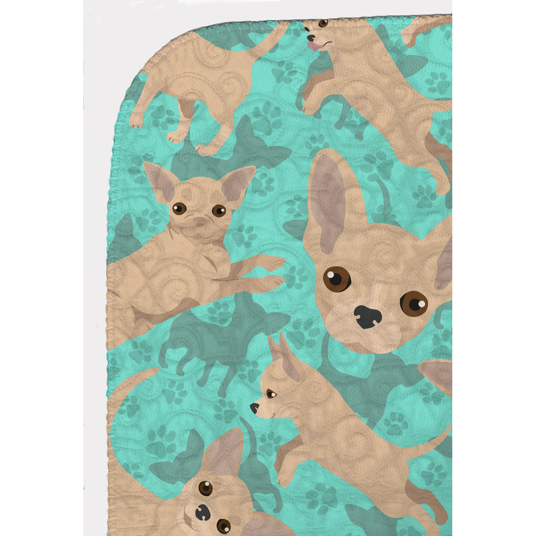 Chihuahua Quilted Blanket 50x60 Image 5