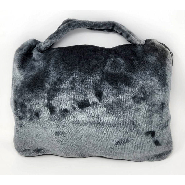 Black Labrador Retriever Soft Travel Blanket with Bag Image 5