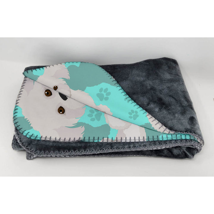 Bichon Frise Soft Travel Blanket with Bag Image 2