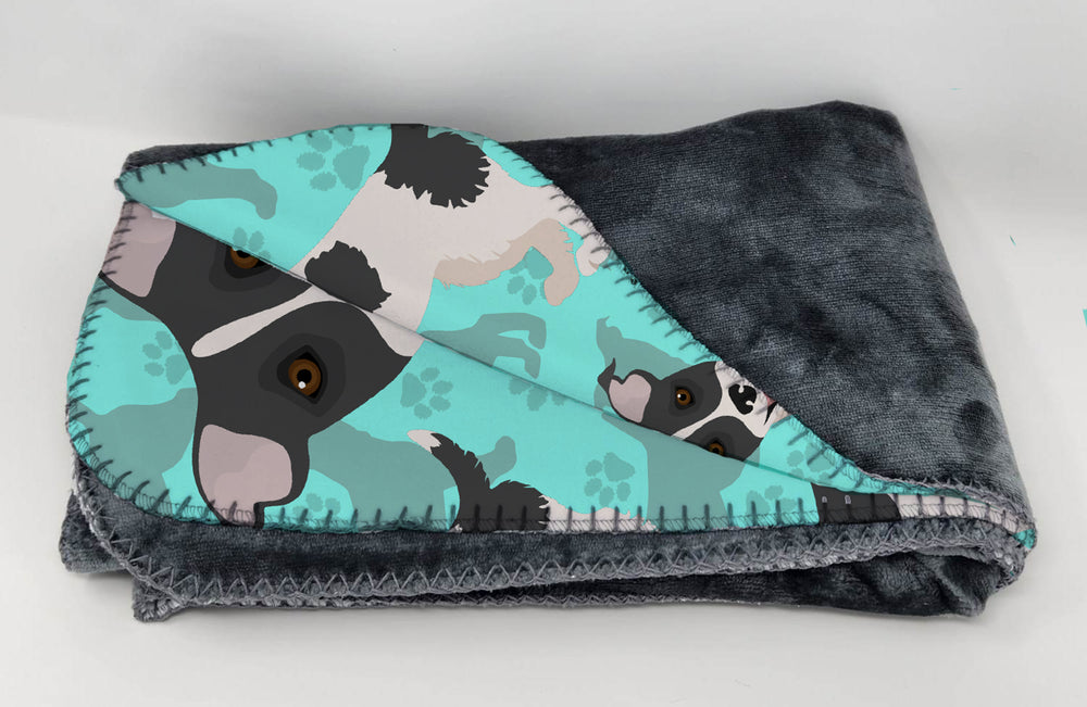 Jack Russell Terrier Soft Travel Blanket with Bag Image 2