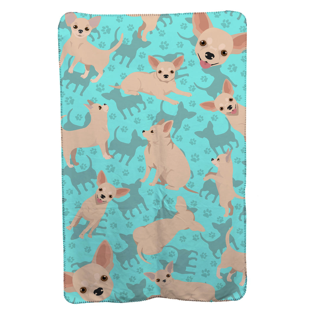 Chihuahua Soft Travel Blanket with Bag Image 1