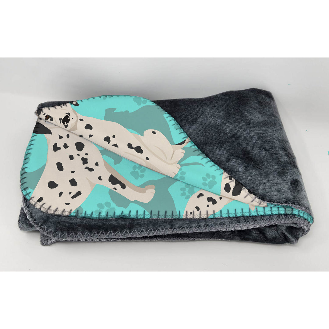 Dalmatian Soft Travel Blanket with Bag Image 2