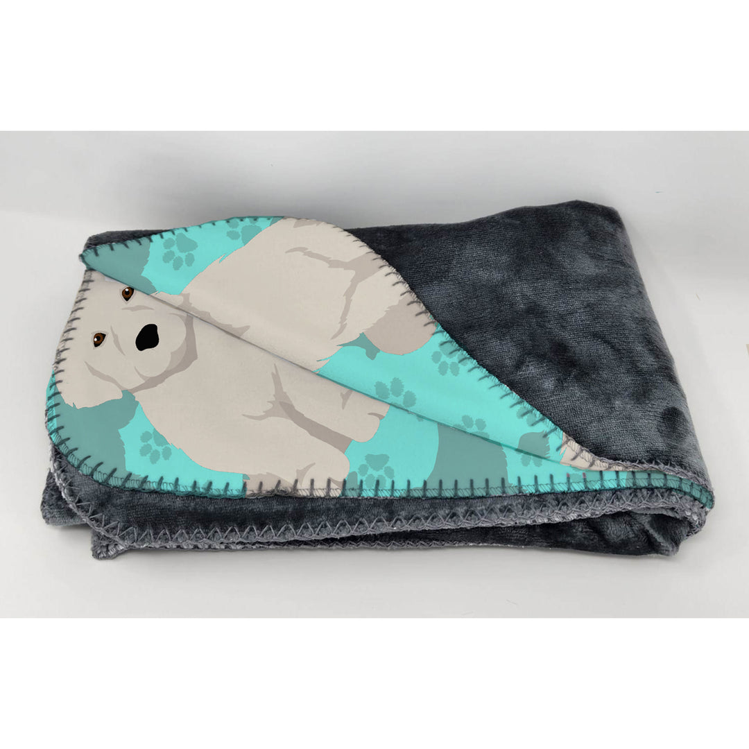 Great Pyrenees Soft Travel Blanket with Bag Image 2