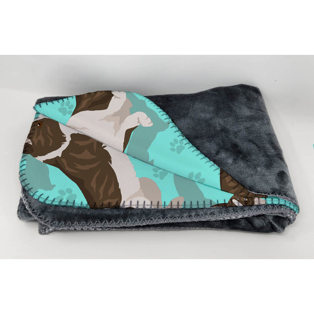 Brindle Cardigan Corgi Soft Travel Blanket with Bag Image 2