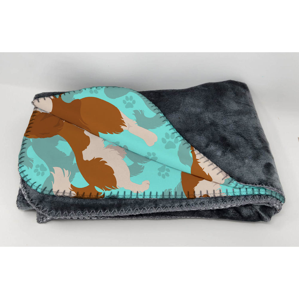 Blenheim Cavalier Spaniel Soft Travel Blanket with Bag Image 2