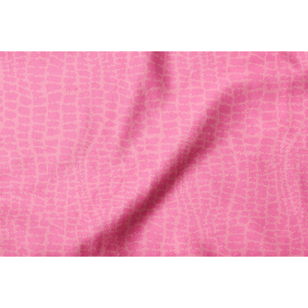 Pink Monster Soft and Absorbent Hooded Baby Towel Image 6