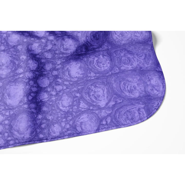 Purple Monster Soft and Absorbent Hooded Baby Towel Image 5