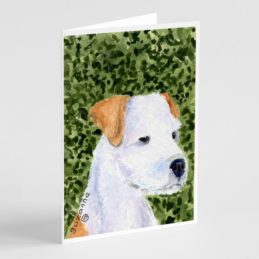 Jack Russell Terrier Greeting Cards and Envelopes Pack of 8 Image 1