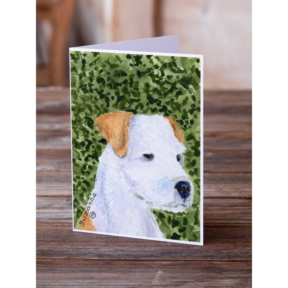 Jack Russell Terrier Greeting Cards and Envelopes Pack of 8 Image 2