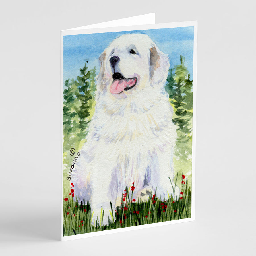 Great Pyrenees Greeting Cards and Envelopes Pack of 8 Image 1