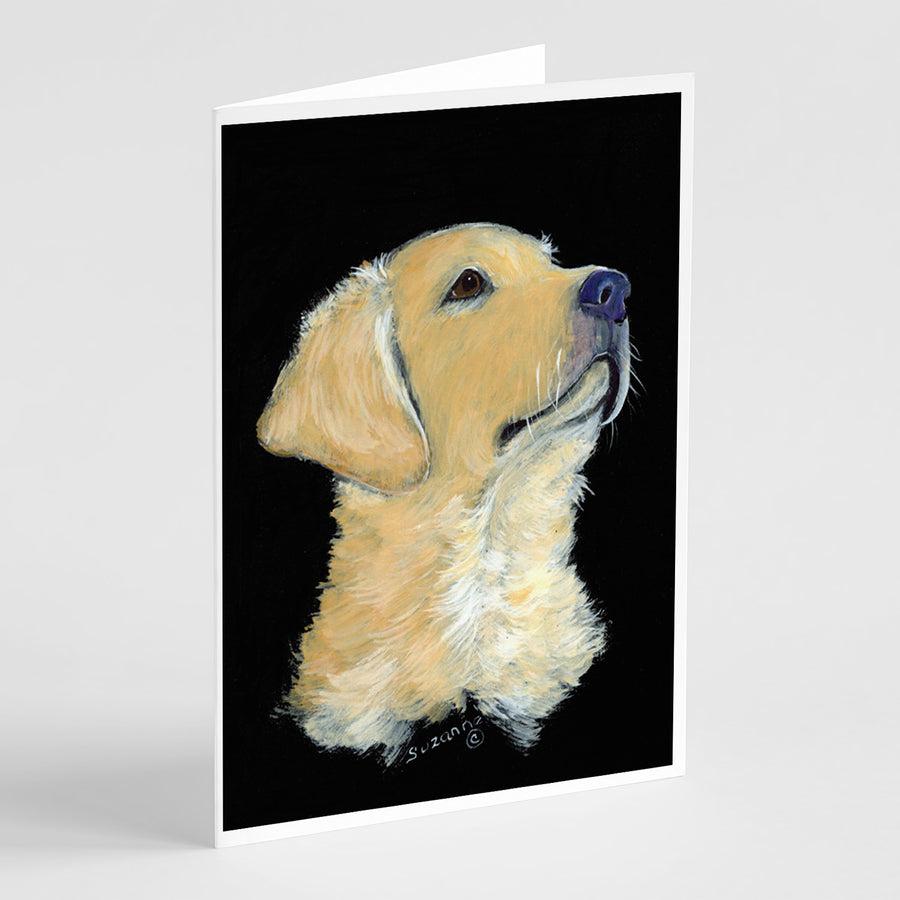 Golden Retriever Greeting Cards and Envelopes Pack of 8 Image 1