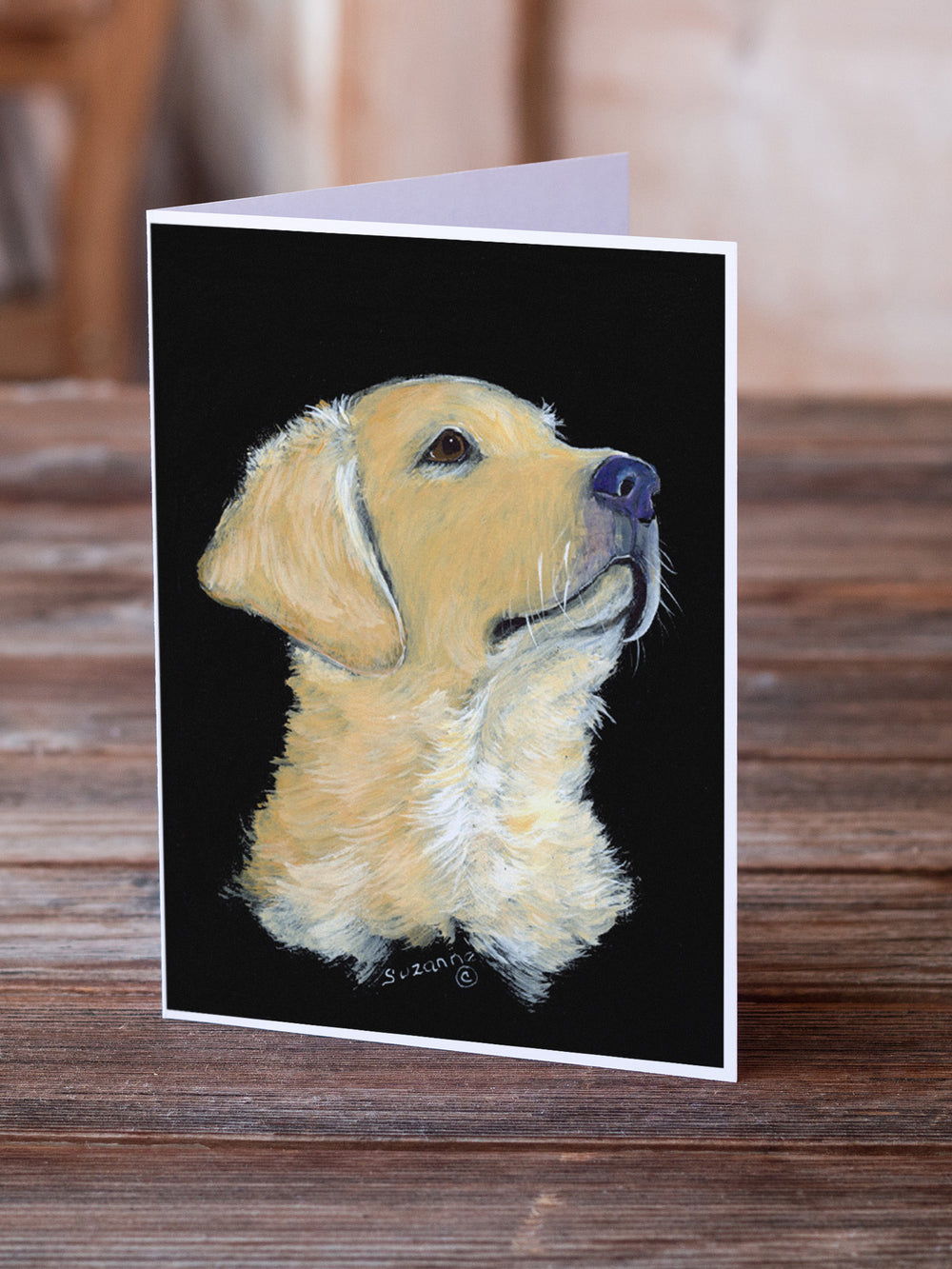 Golden Retriever Greeting Cards and Envelopes Pack of 8 Image 2