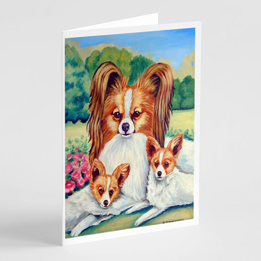 Papillon A Mommas Love Greeting Cards and Envelopes Pack of 8 Image 1