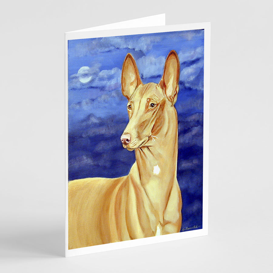 Pharaoh Hound Greeting Cards and Envelopes Pack of 8 Image 1