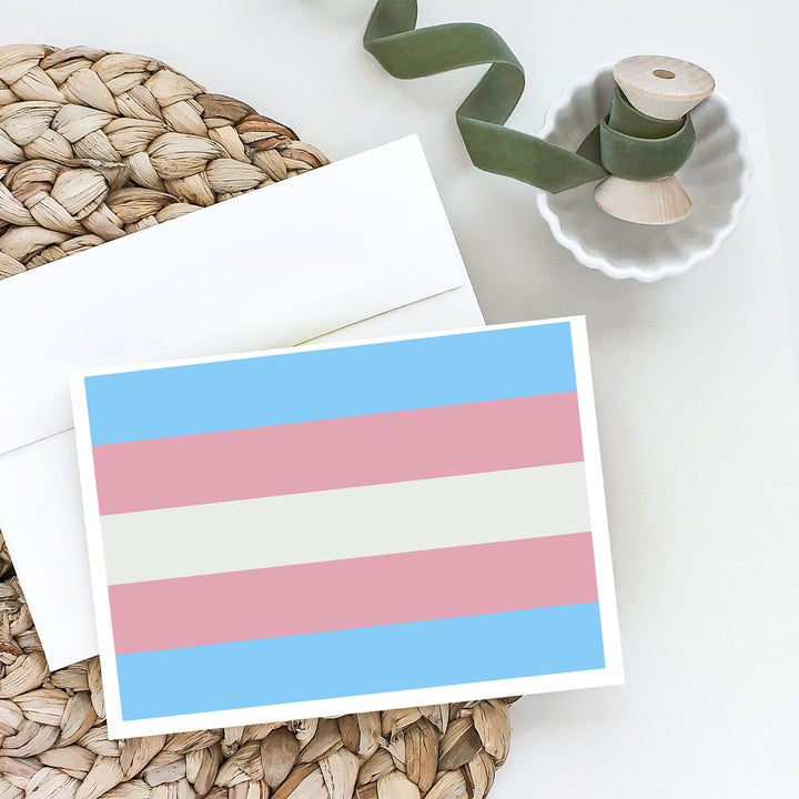 Transgender Pride Greeting Cards and Envelopes Pack of 8 Image 2