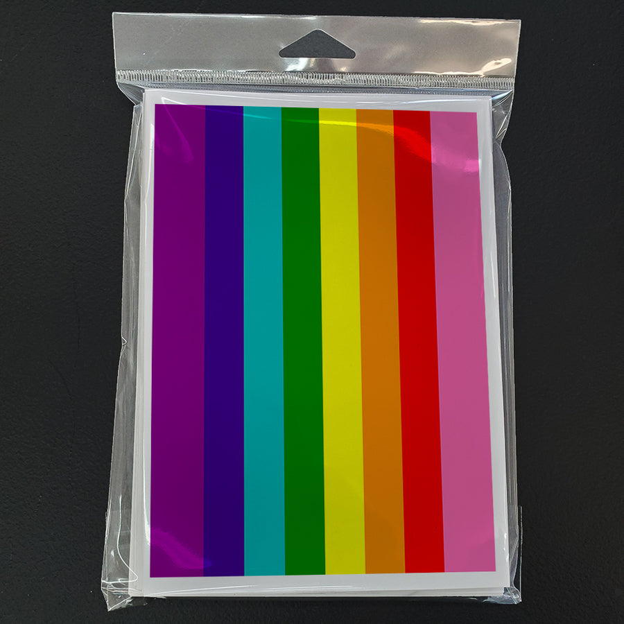 Gay Pride before 1978 Greeting Cards and Envelopes Pack of 8 Image 1